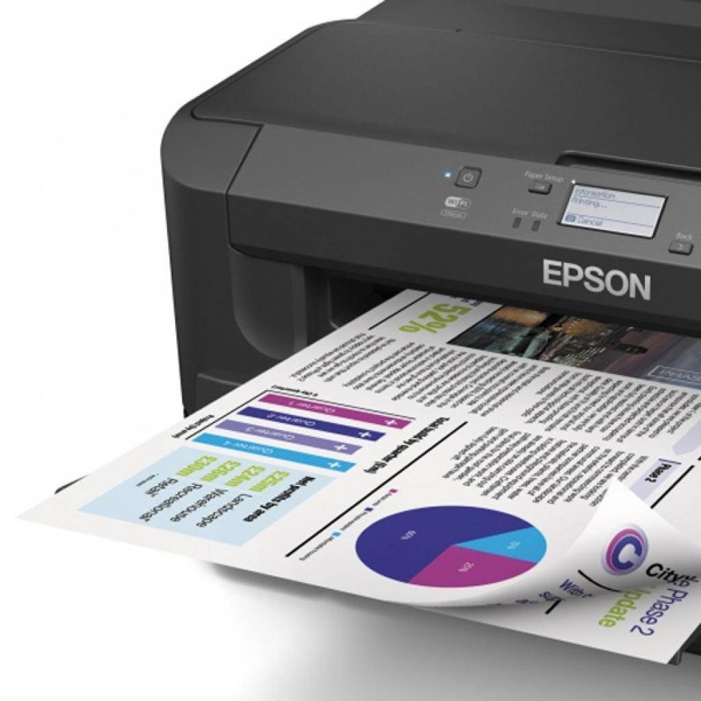 Струйный принтер Epson WF7110DTW c WI-FI (C11CC99302) изображение 4