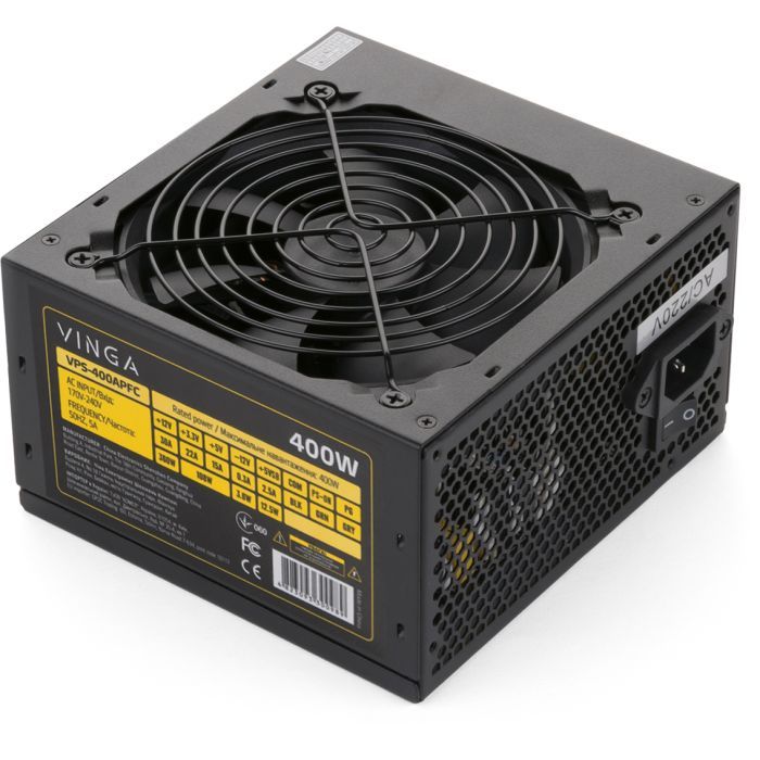 Блок живлення Vinga 400W (VPS-400APFC) зображення 4