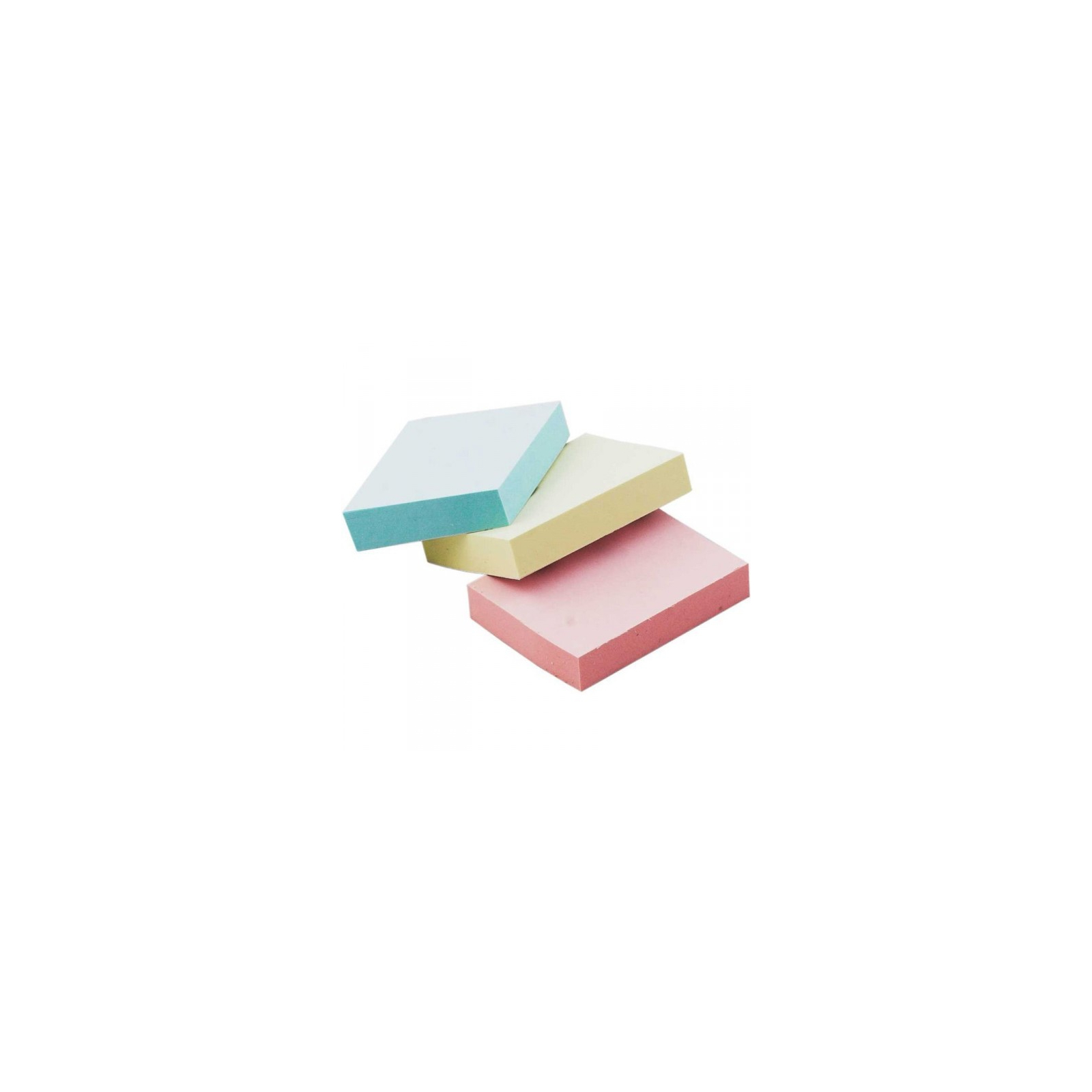 Папір для нотаток Buromax with adhesive layer 38х51мм, 3*100sheets, colors mix,blister (BM.2319-99)