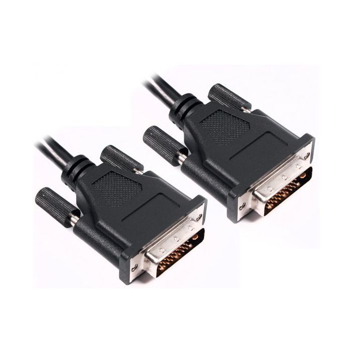 Кабель мультимедійний DVI-D to DVI-D 1.5m PowerPlant (KD00AS1283)