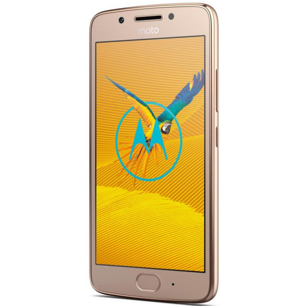 Мобильный телефон Motorola Moto G5 (XT1676) 16Gb Gold (PA610071UA) изображение 4