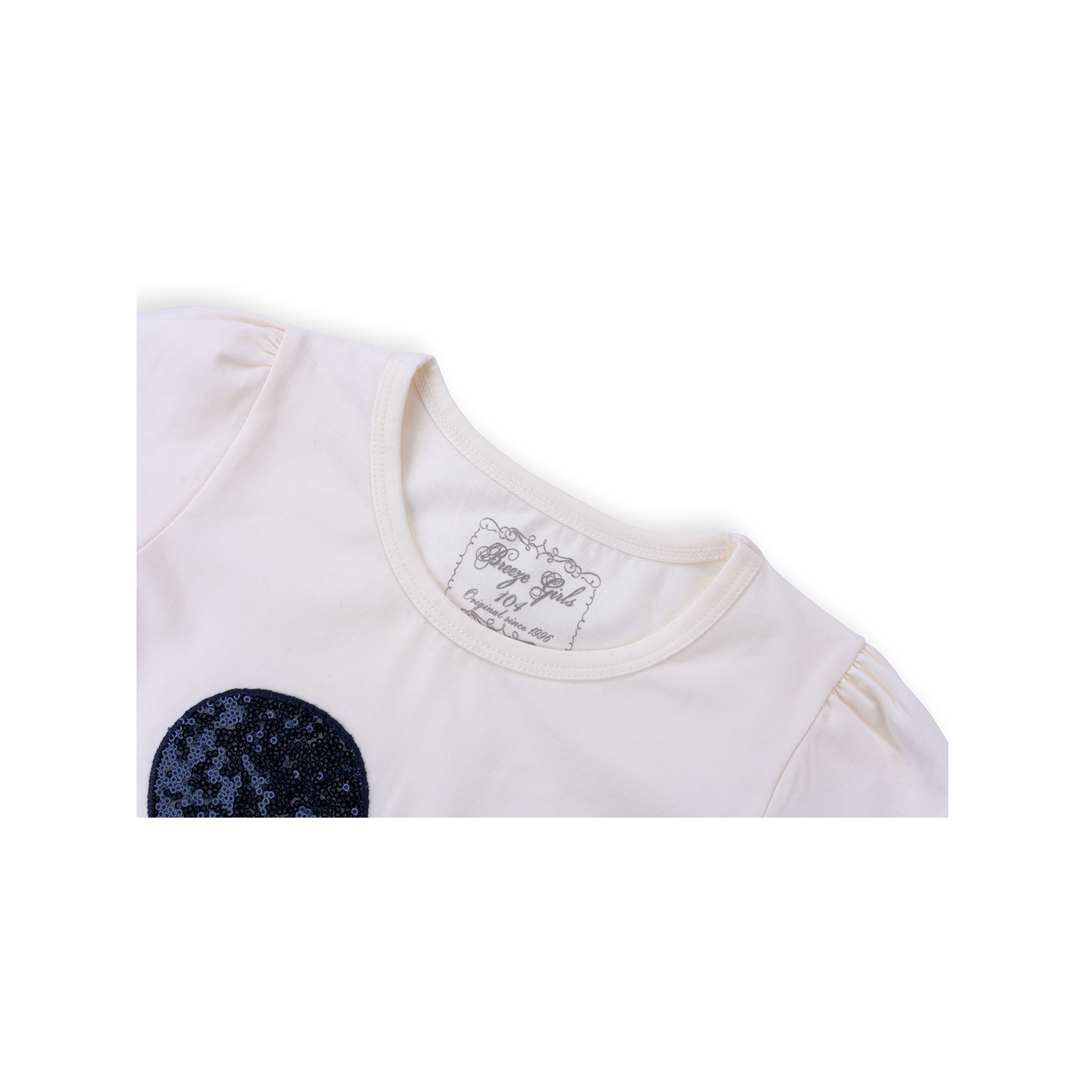 Набір дитячого одягу Breeze футболка з метеликом та штанцями (8969-92G-cream) зображення 4