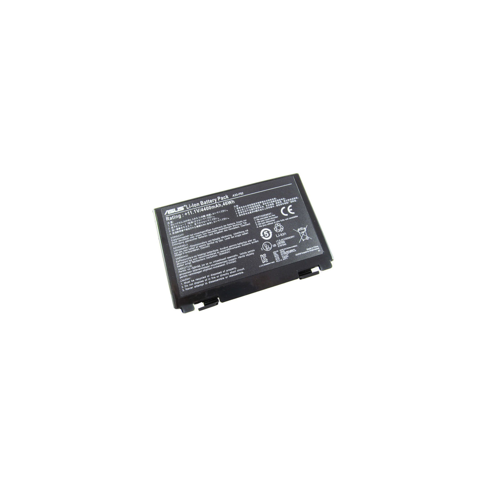Аккумулятор для ноутбука ASUS Asus A32-F82 4400mAh 6cell 11.1V Li-ion (A41558) изображение 2