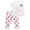 Набор детской одежды Breeze футболка с котиком и штанишки с кармашками (8983-80G-cream)