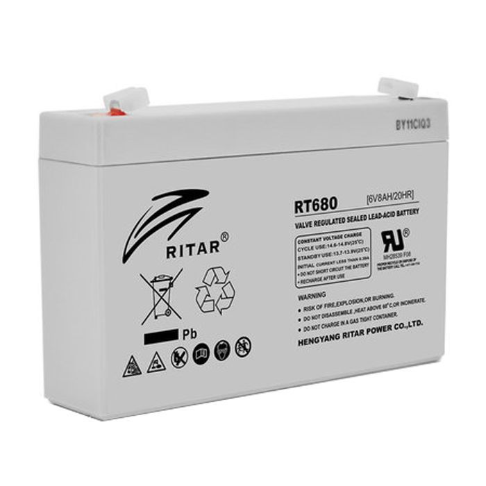 Батарея к ИБП Ritar AGM RT680, 6V-8Ah (RT680)