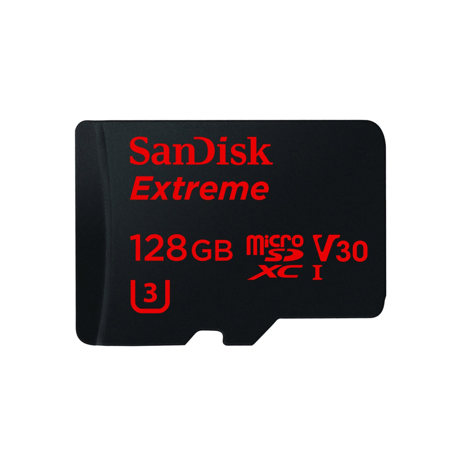 Карта памяти SanDisk 128GB microSD class 10 V30 A1 UHS-I U3 4K Extreme Pro (SDSQXCG-128G-GN6MA) изображение 2