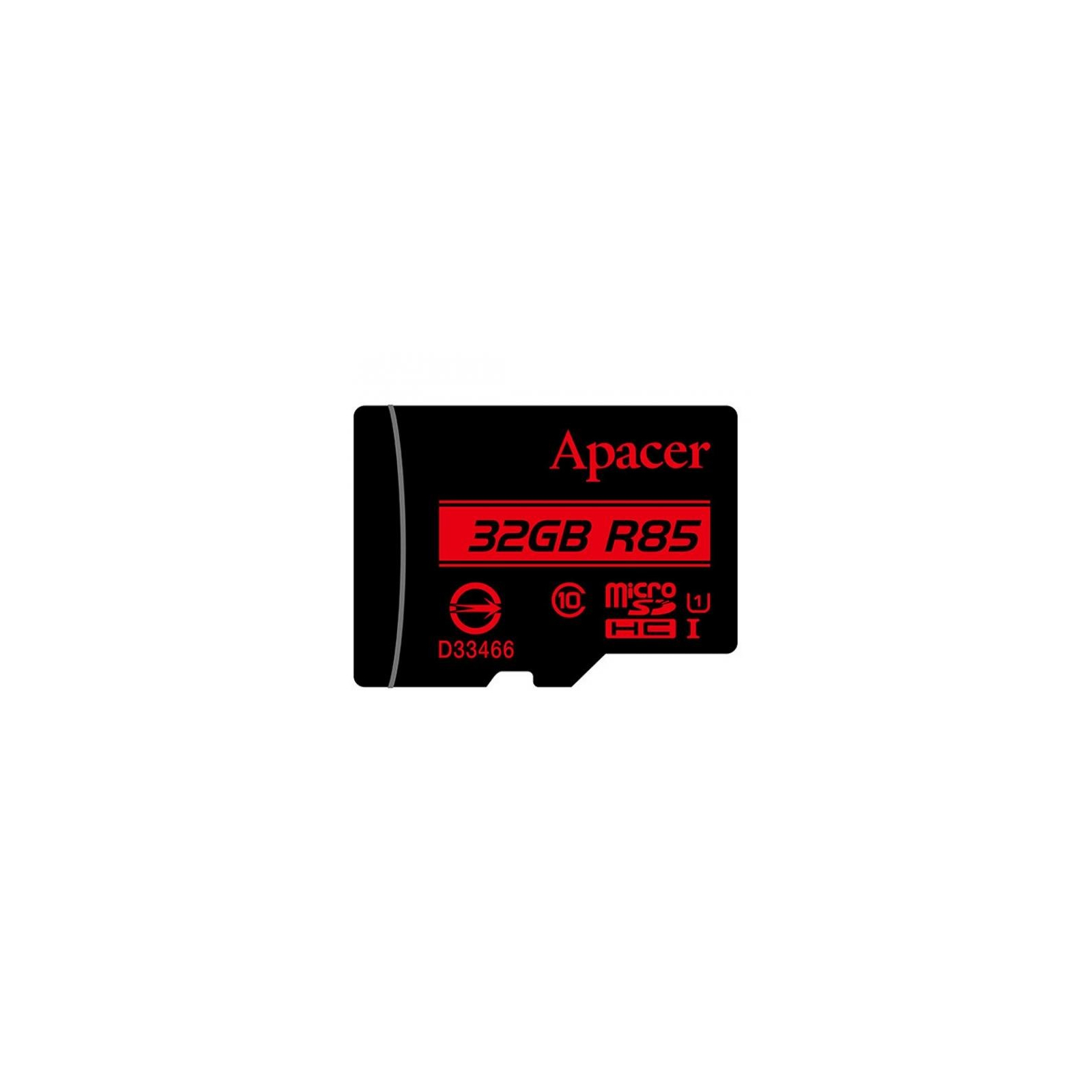 Карта пам'яті Apacer 32GB microSDHC class 10 UHS-I U1 (R85 MB/s) (AP32GMCSH10U5-R) зображення 2