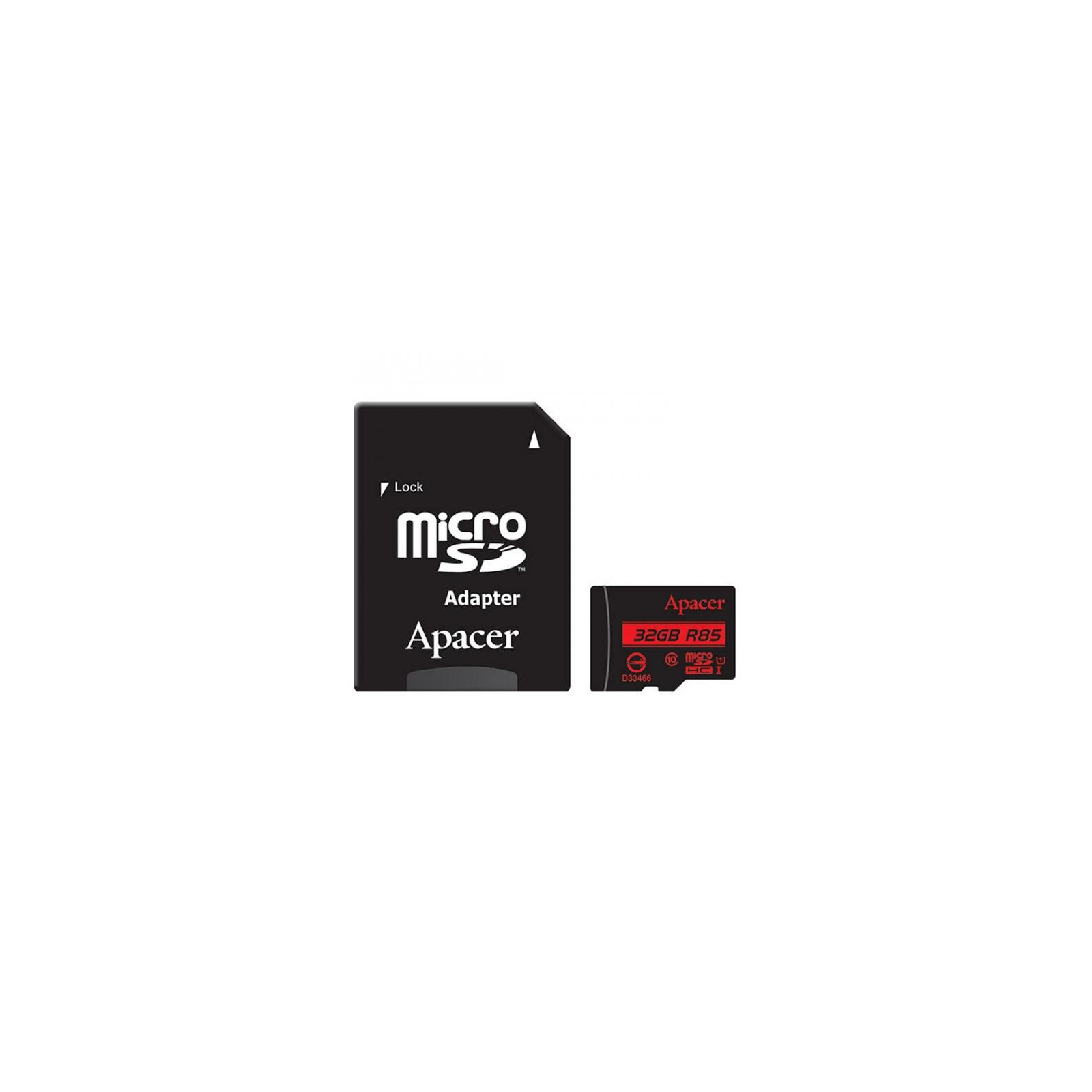 Карта пам'яті Apacer 16GB microSDHC class 10 UHS-I U1 V10 (AP16GMCSH10U6-R)