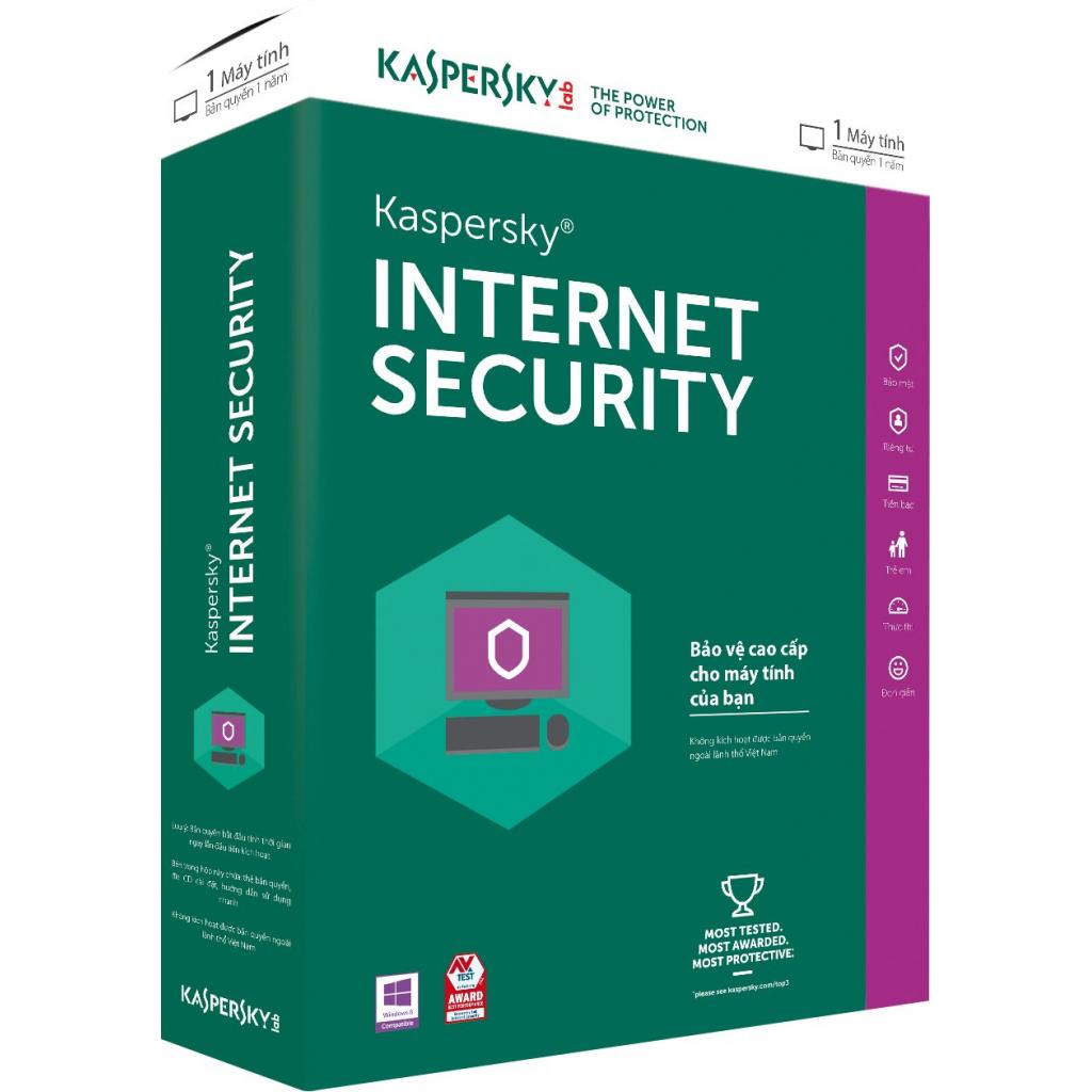 Антивирус Kaspersky Internet Security 2018 Multi-Device 1 ПК 1 год Base Box (5060486858156)