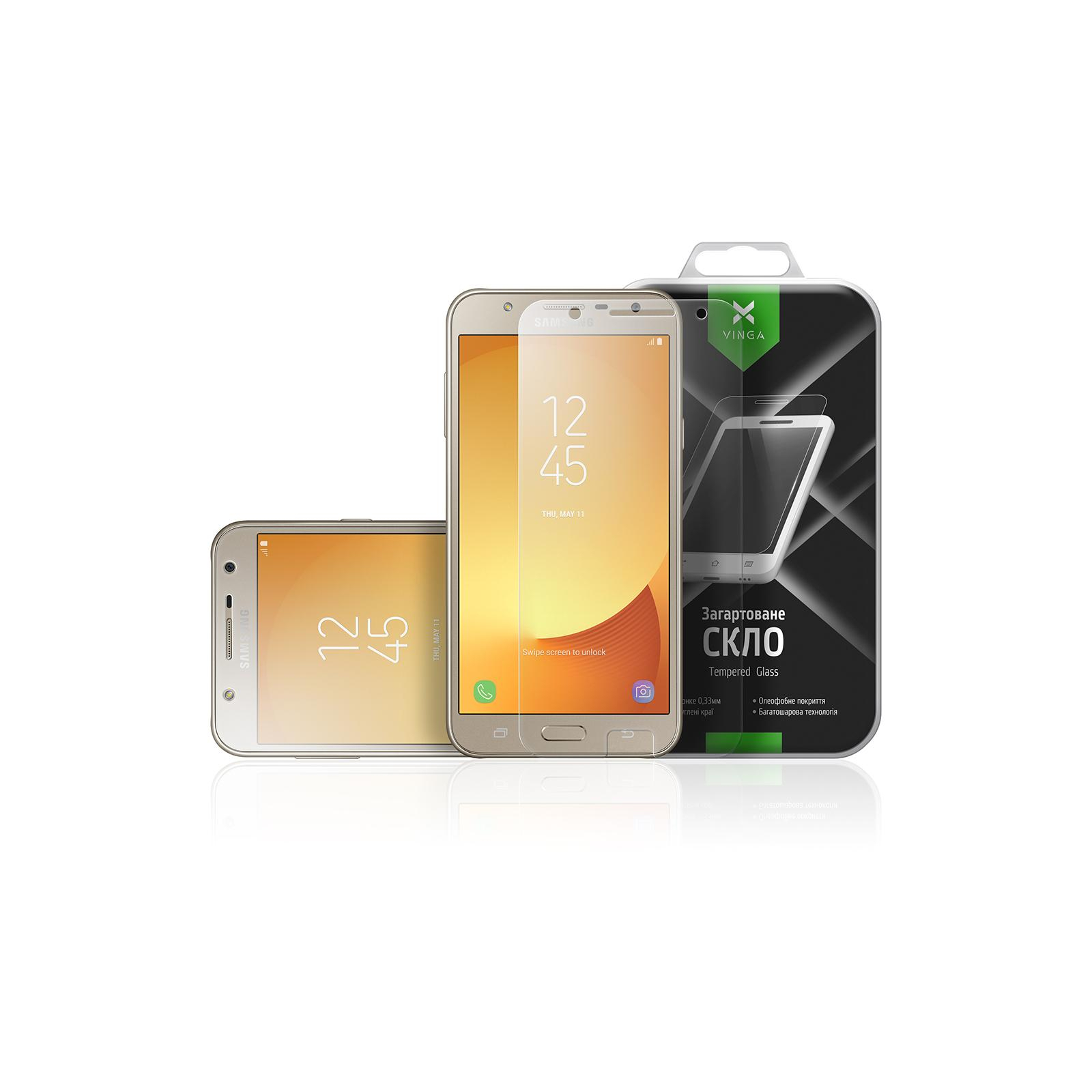 Скло захисне Vinga для Samsung Galaxy J7 Neo J701 (VTPGS-J701)