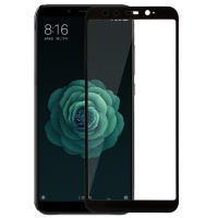 Стекло защитное MakeFuture для Xiaomi Mi6 Black Full Cover Full Glue (MGFCFG-XM6B) изображение 4