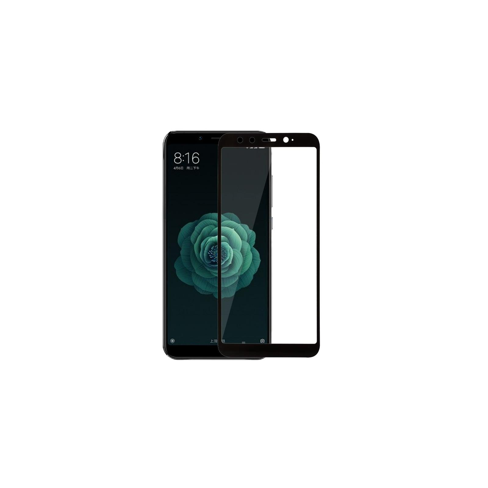 Скло захисне MakeFuture для Xiaomi Mi6 Black Full Cover Full Glue (MGFCFG-XM6B) зображення 4