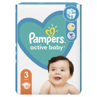 Подгузники Pampers Active Baby Midi Размер 3 (6-10 кг) 82 шт (8001090948175) изображение 2