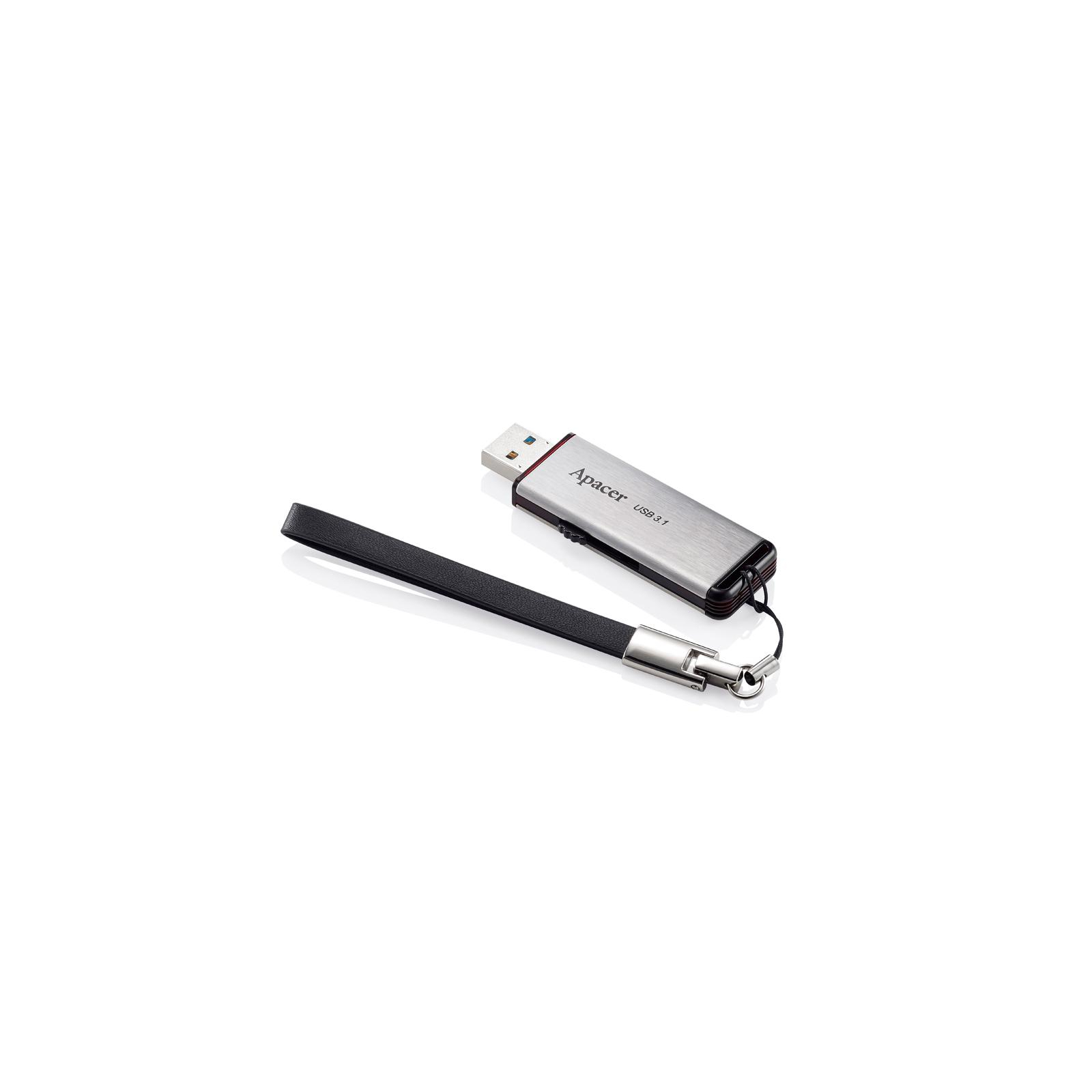USB флеш накопичувач Apacer 16GB AH35A Silver USB 3.1 Gen1 (AP16GAH35AS-1) зображення 4