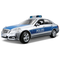 Машина Maisto MercedesBenz E-Class German Police version (1:18) (36192 silver-blue)
