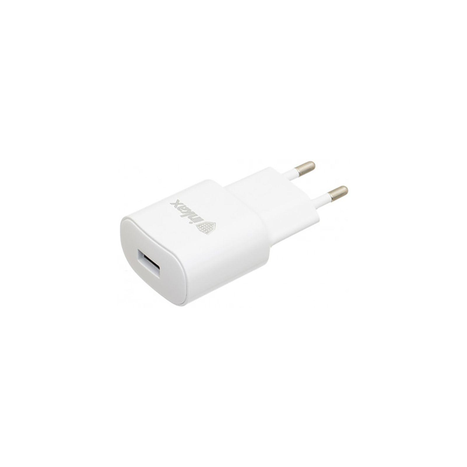 Зарядний пристрій Inkax CD-27 Travel charger + Type-C cable 1USB 2.1A White (F_72214) зображення 2