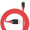 Дата кабель USB 2.0 AM to Lightning 1.2m MFi 19AWG Nylon Red Tronsmart (210342)