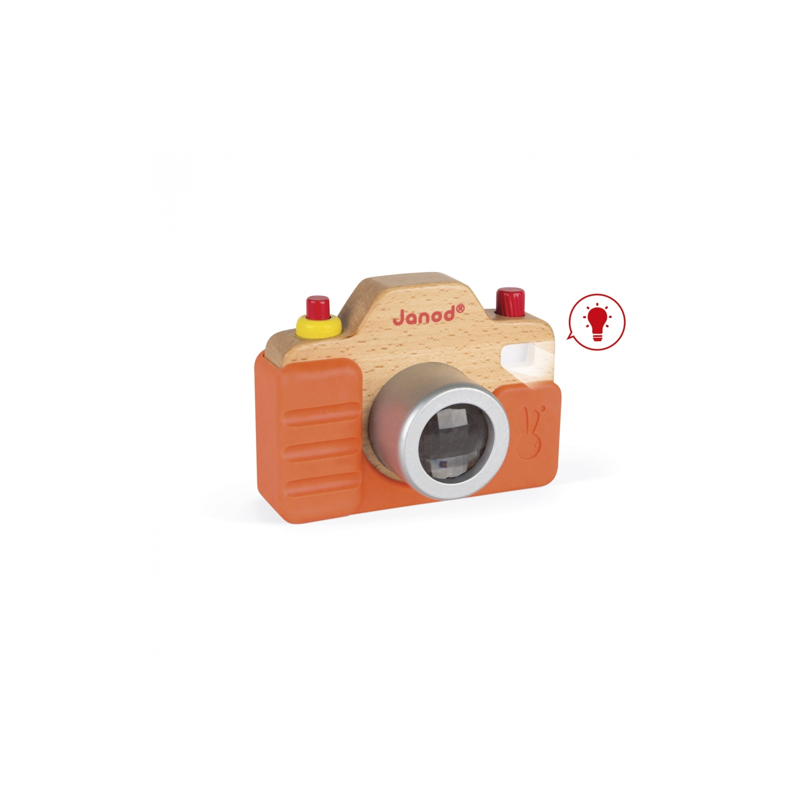 Развивающая игрушка Janod Фотоаппарат со звуком (J05335) изображение 3