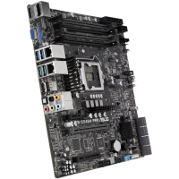 Серверная материнская плата ASUS WS C246M PRO изображение 4