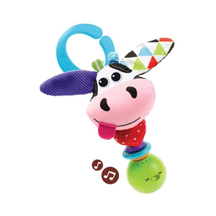 Погремушка Yookidoo музыкальная Коровка (25295) изображение 2