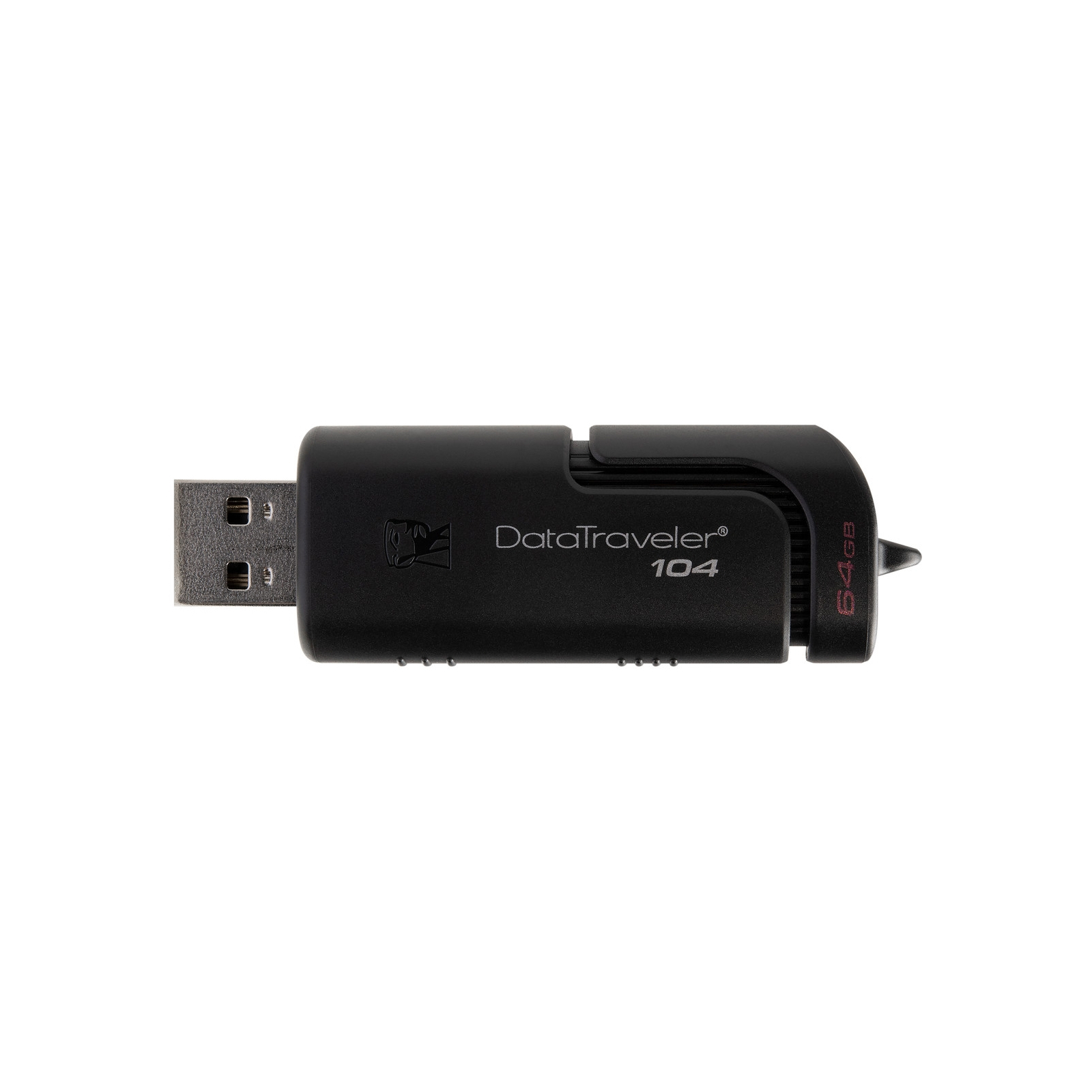 USB флеш накопитель Kingston 64GB DataTraveller 104 USB 2.0 (DT104/64GB) изображение 4