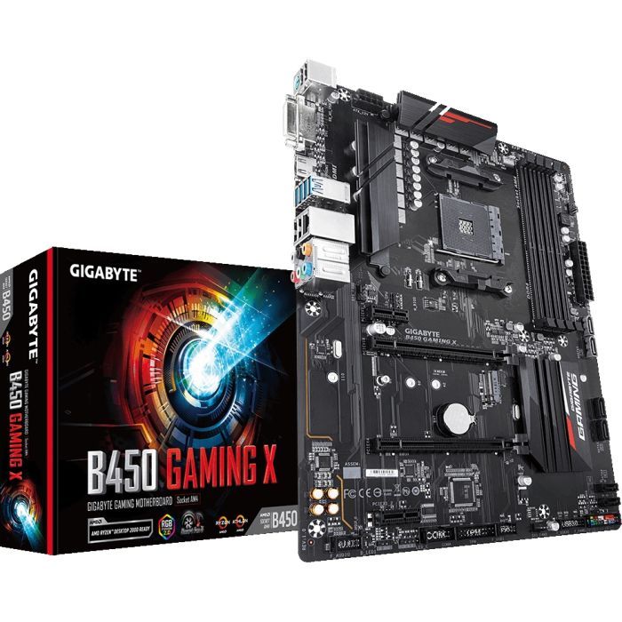 Материнская плата GIGABYTE B450 GAMING X