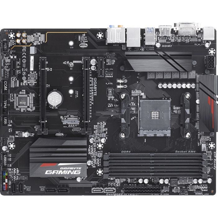 Материнская плата GIGABYTE B450 GAMING X изображение 2