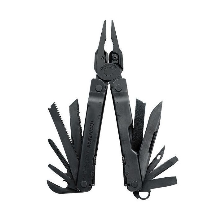 Мультитул Leatherman Super Tool 300 BLACK, чехол MOLLE (черн), картонная коробка (831151)