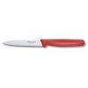 Кухонный нож Victorinox Standart 10 см, с волнистым лезвием, красный (5.0731)