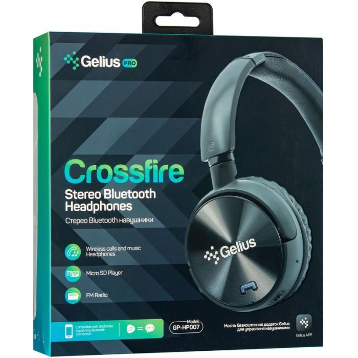 Навушники Gelius Pro Crossfire Pink (GP HP-007 Pink) зображення 8