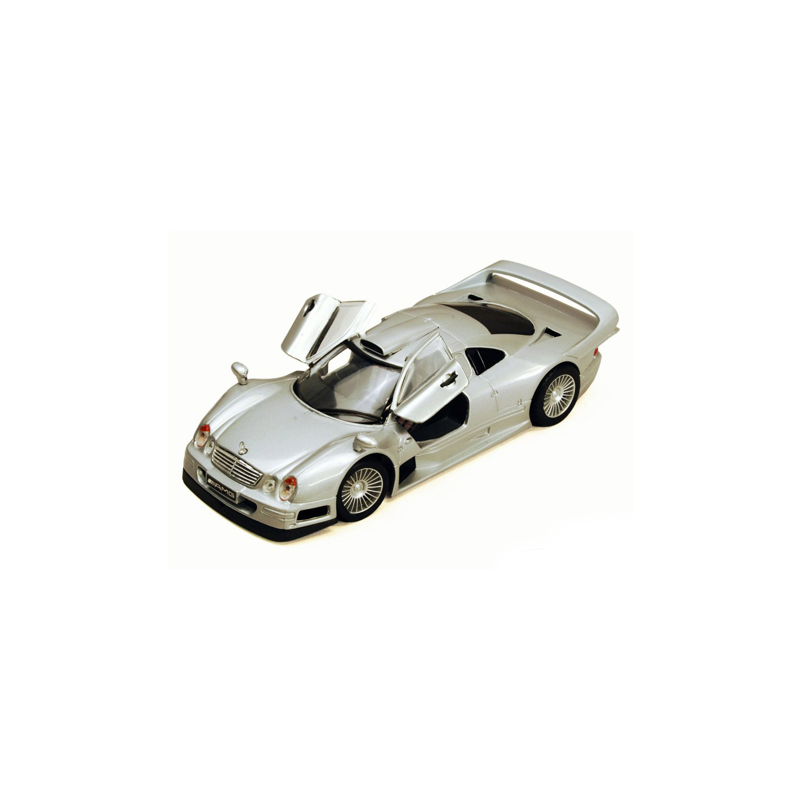 Машина Maisto Mercedes CLK-GTR street version (1:26) сріблястий (31949 silver) зображення 3