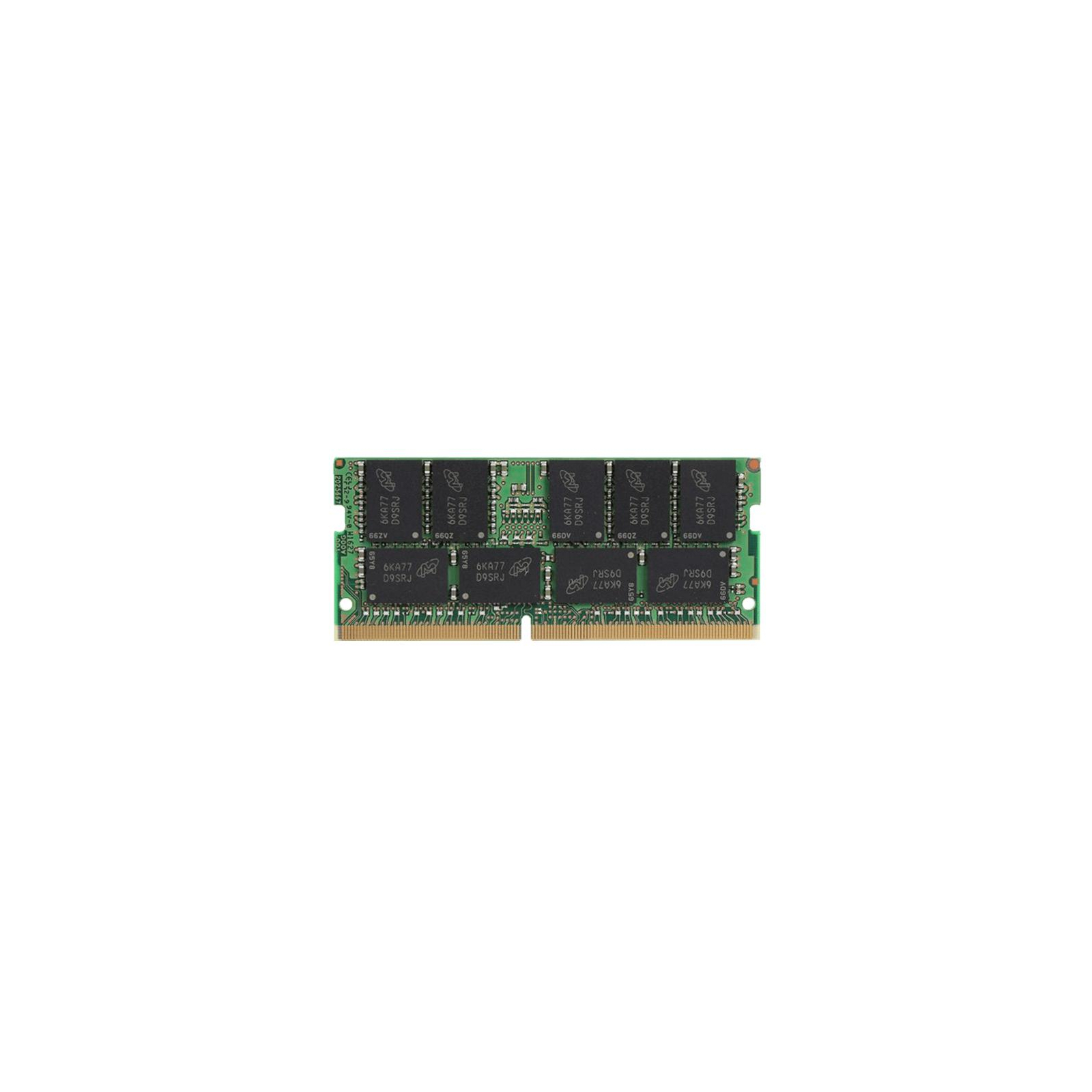 Модуль пам'яті для сервера DDR4 16GB ECC SODIMM 2666MHz 2Rx8 1.2V CL19 Kingston (KSM26SED8/16ME)