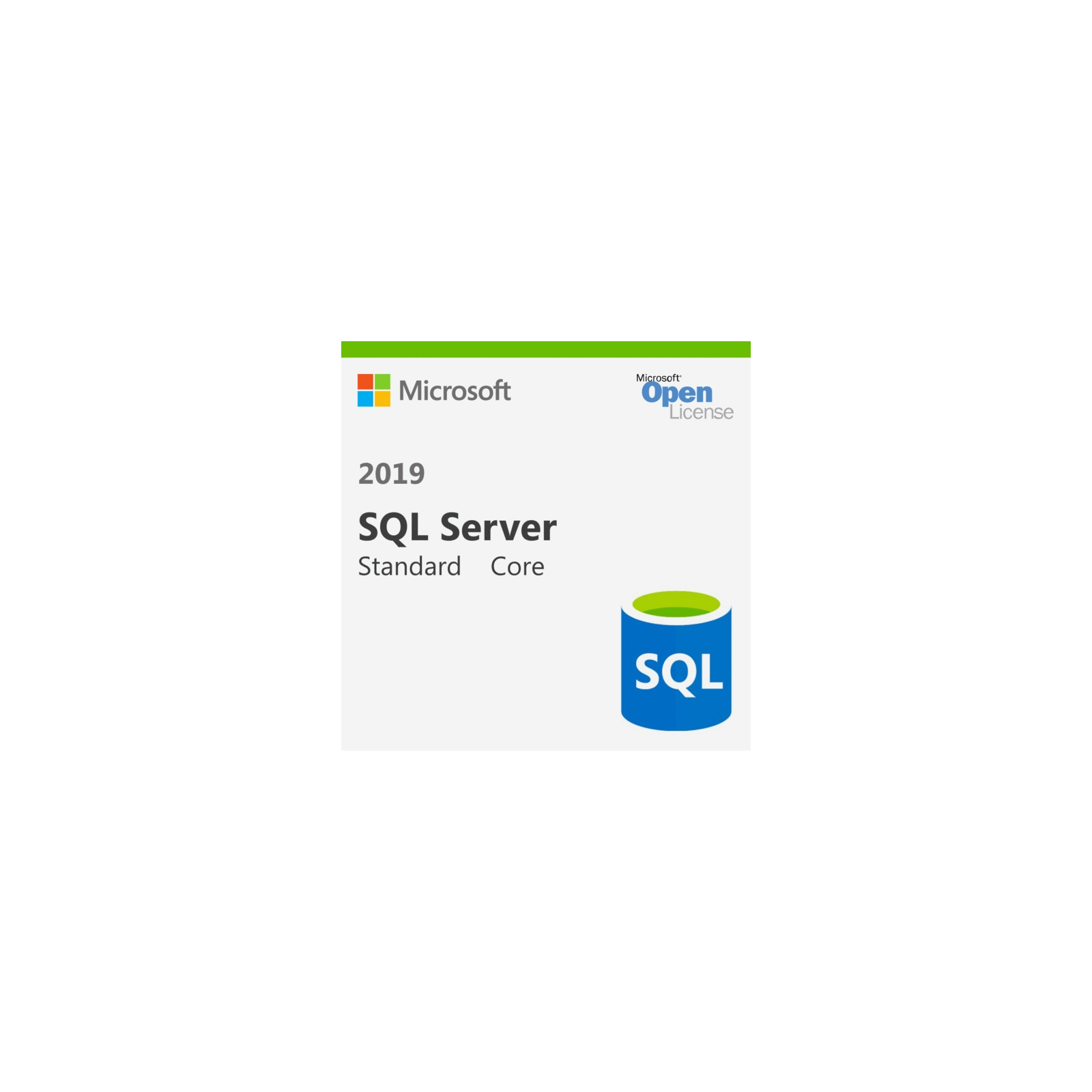 ПЗ для сервера Microsoft SQL Server Standard Core 2019 SNGL OLP 2Lic NL CoreLic Qlfd (7NQ-01564)