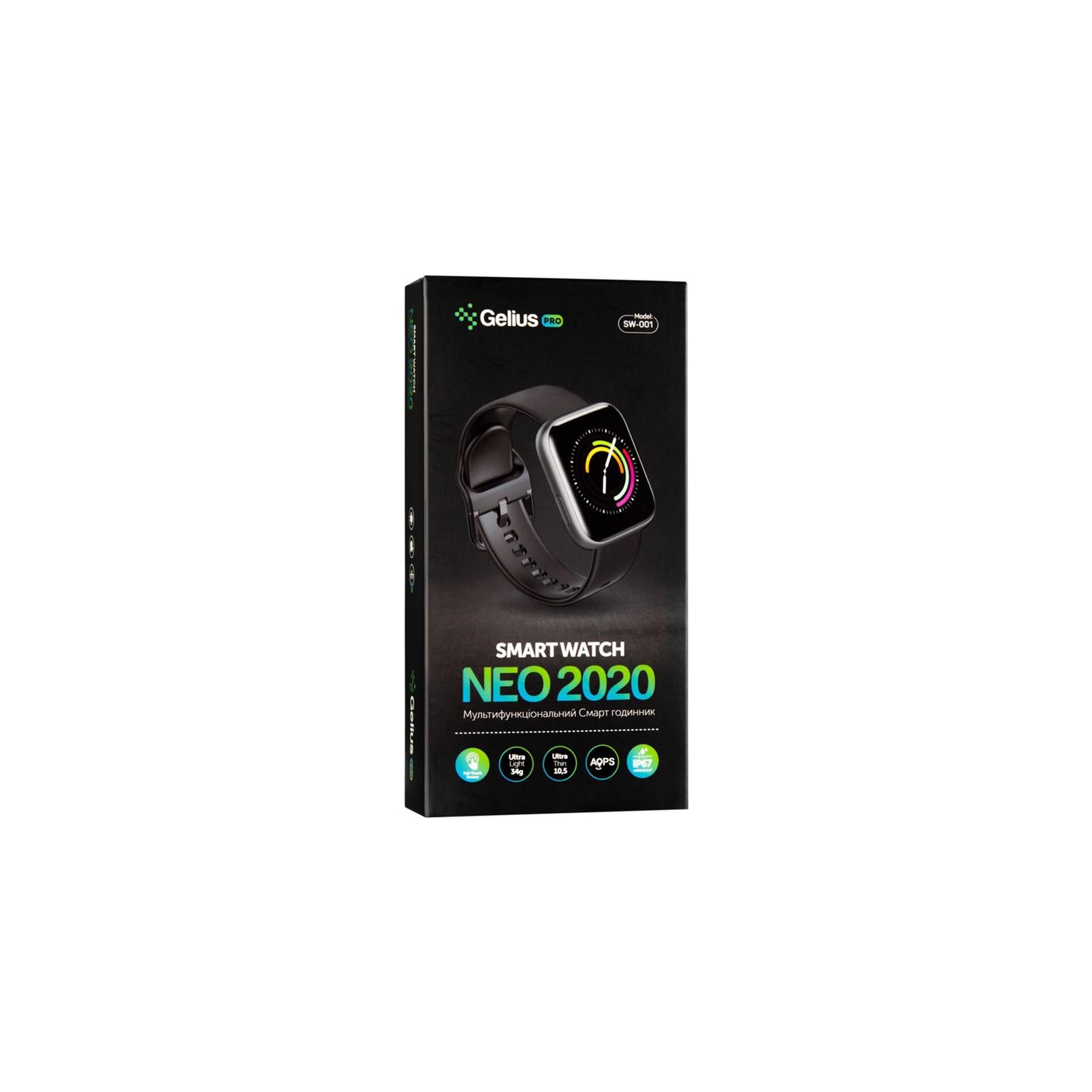 Смарт-часы Gelius Pro GP-SW001 (NEO 2020) (IP67) Black (ProGP-SW001(NEO2020)(IP67)Black) изображение 18