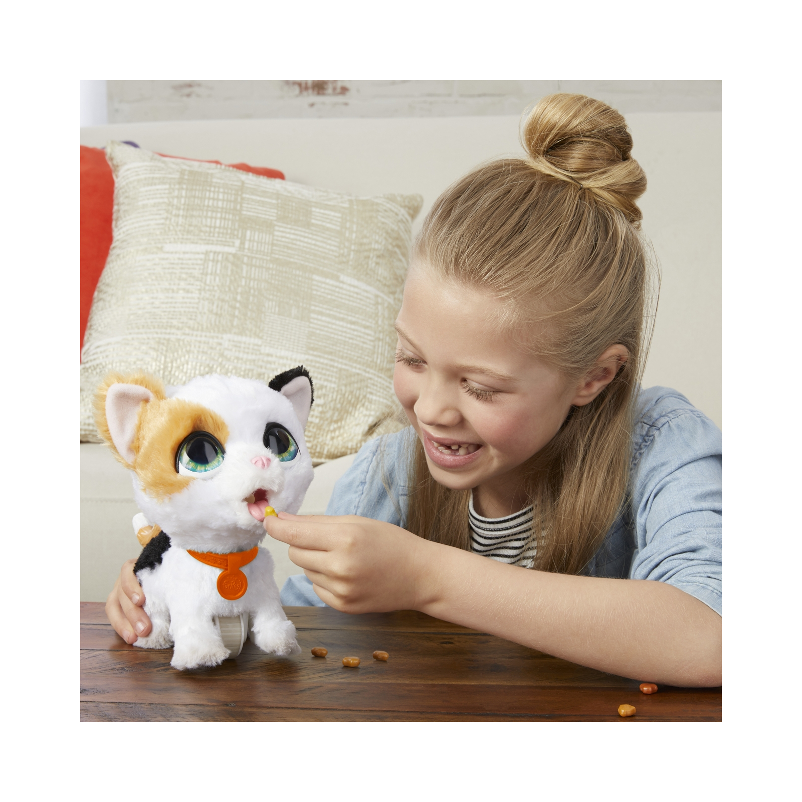 Інтерактивна іграшка Hasbro FurReal Friends улюбленець Кошеня (E8898_E8946) зображення 3