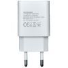 Зарядное устройство Florence 1USB 2A + Lightning cable white (FL-1020-WL)
