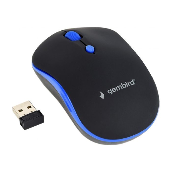 Мышка Gembird MUSW-4B-03-R Black+Red (MUSW-4B-03-R)