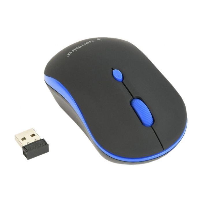 Мышка Gembird MUSW-4B-03-R Black+Red (MUSW-4B-03-R) изображение 2