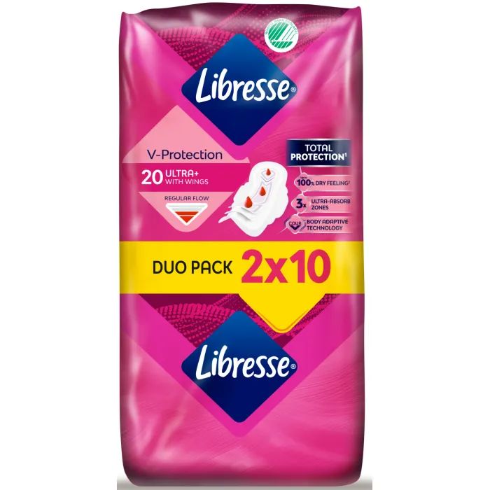 Гигиенические прокладки Libresse Ultra Normal Soft 20 шт (7310791245607) изображение 3