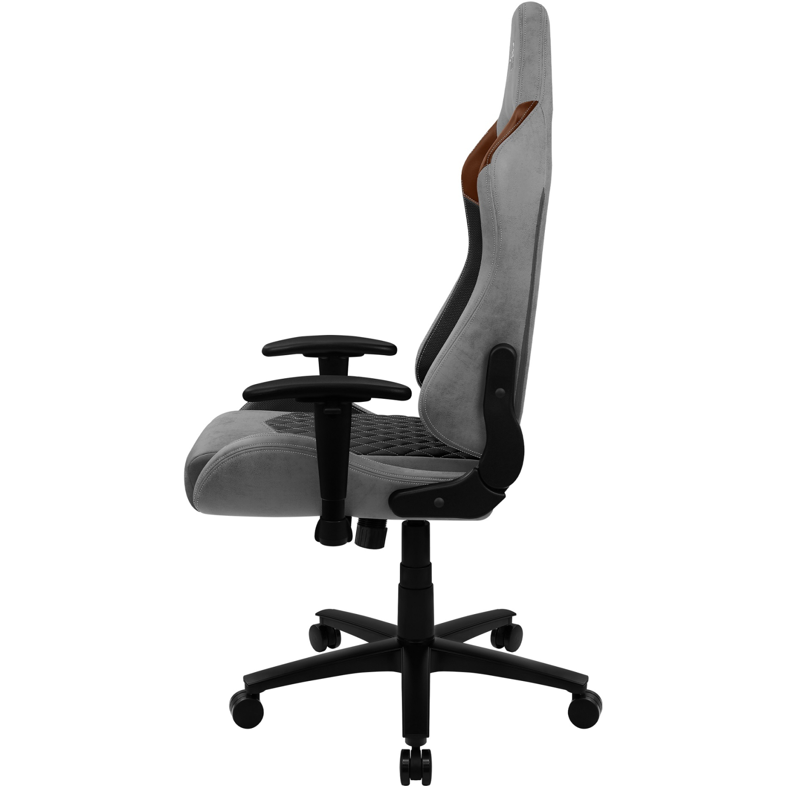 Крісло ігрове AeroCool DUKE Tan Grey зображення 6