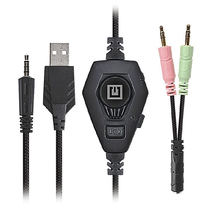 Наушники REAL-EL GDX-7680 Black изображение 10
