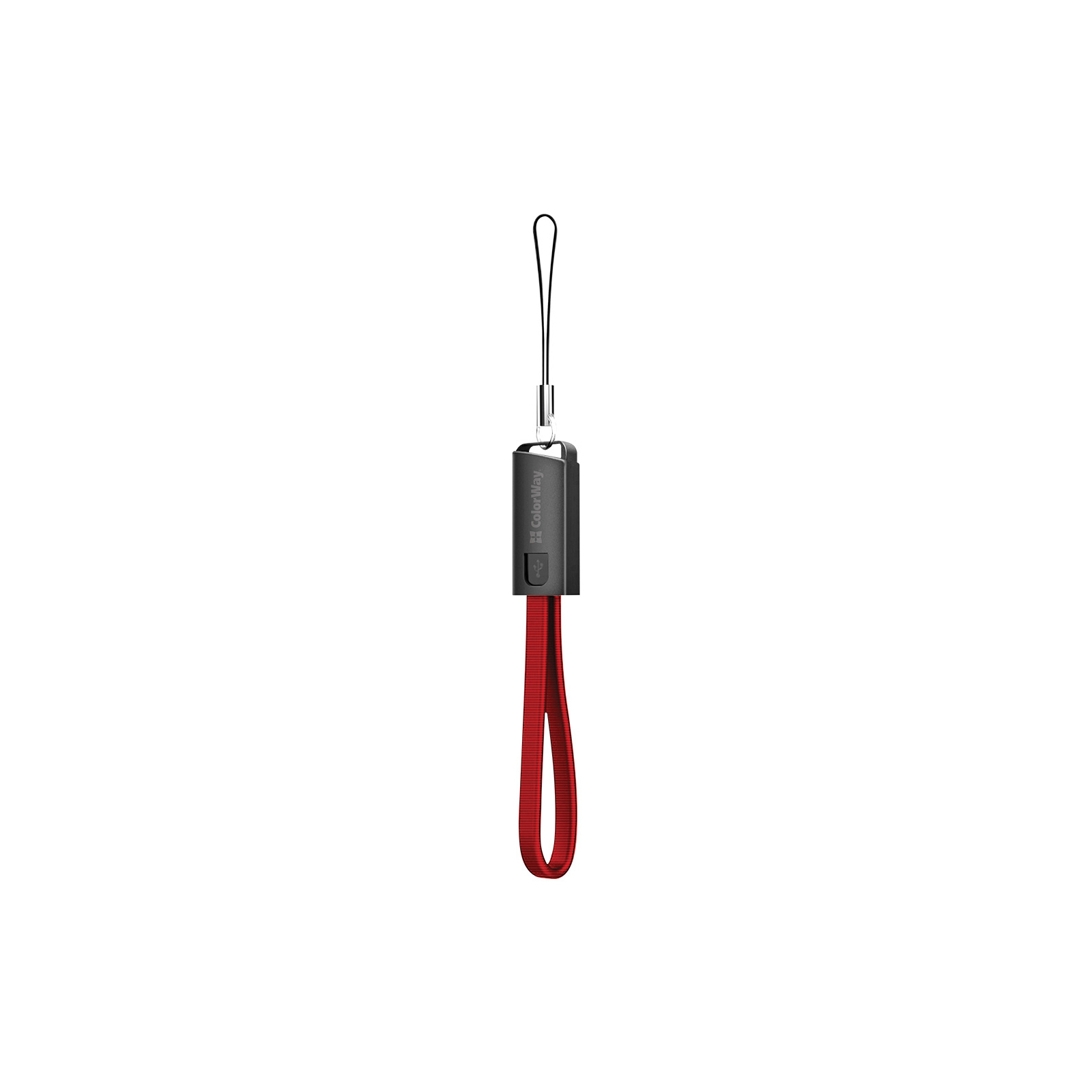 Дата кабель USB 2.0 AM to Lightning 0.22m red ColorWay (CW-CBUL021-RD) изображение 3