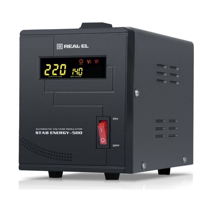 Стабилизатор REAL-EL STAB ENERGY-500 (EL122400011)