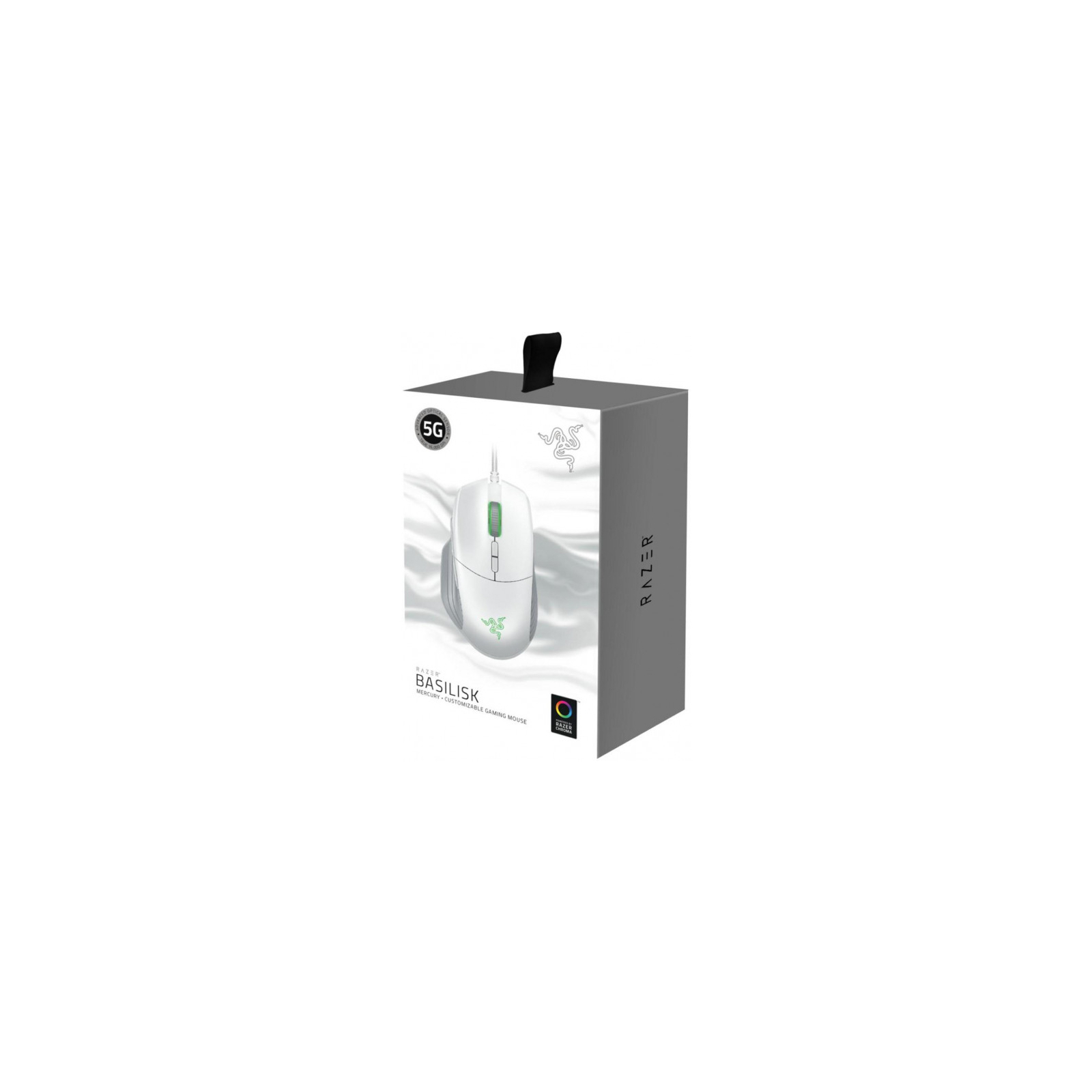Мышка Razer Basilisk Mercury USB White/Gray (RZ01-02330300-R3M1) изображение 3