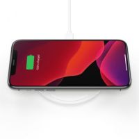 Зарядное устройство Belkin Pad Wireless Charging Qi, 10W, no PSU, white (WIA001BTWH) изображение 4