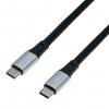 Дата кабель USB-C to USB-C 1.0m USB 3.1 Grand-X (TPC-02) изображение 2
