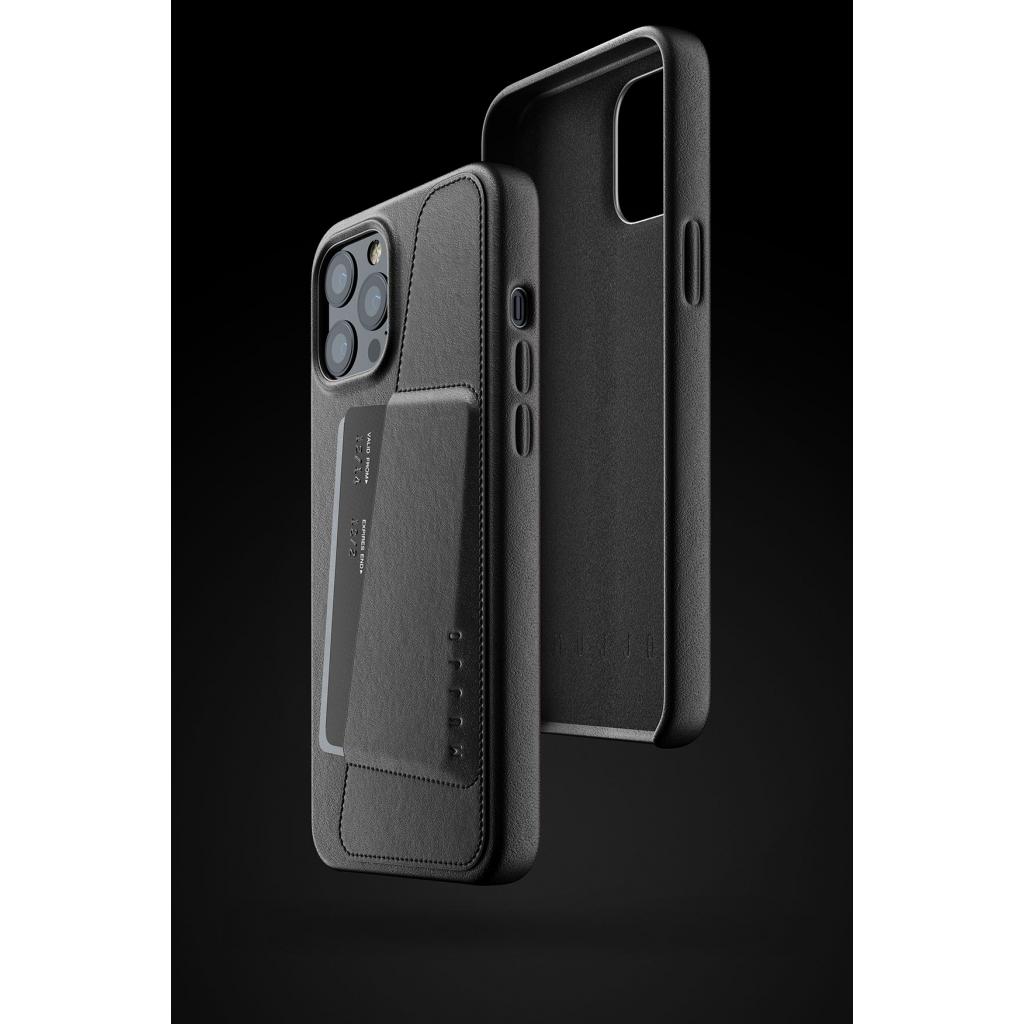 Чехол для мобильного телефона Mujjo iPhone 12 Pro Max Full Leather Wallet, Black (MUJJO-CL-010-BK) изображение 8