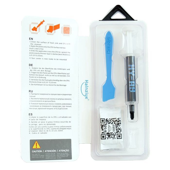 Термопаста Halnziye HY-A9 2g (HY-A9-2G) зображення 2