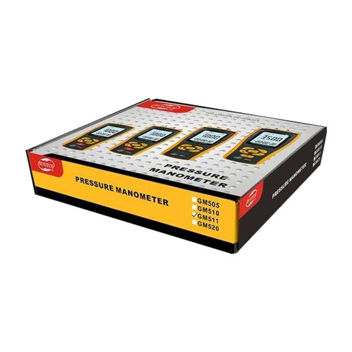 Манометр Benetech диференціальний мікроманометр, USB (GM511) зображення 4
