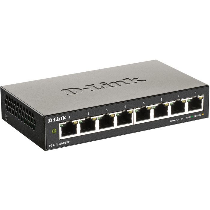 Комутатор мережевий D-Link DGS-1100-08V2 зображення 3